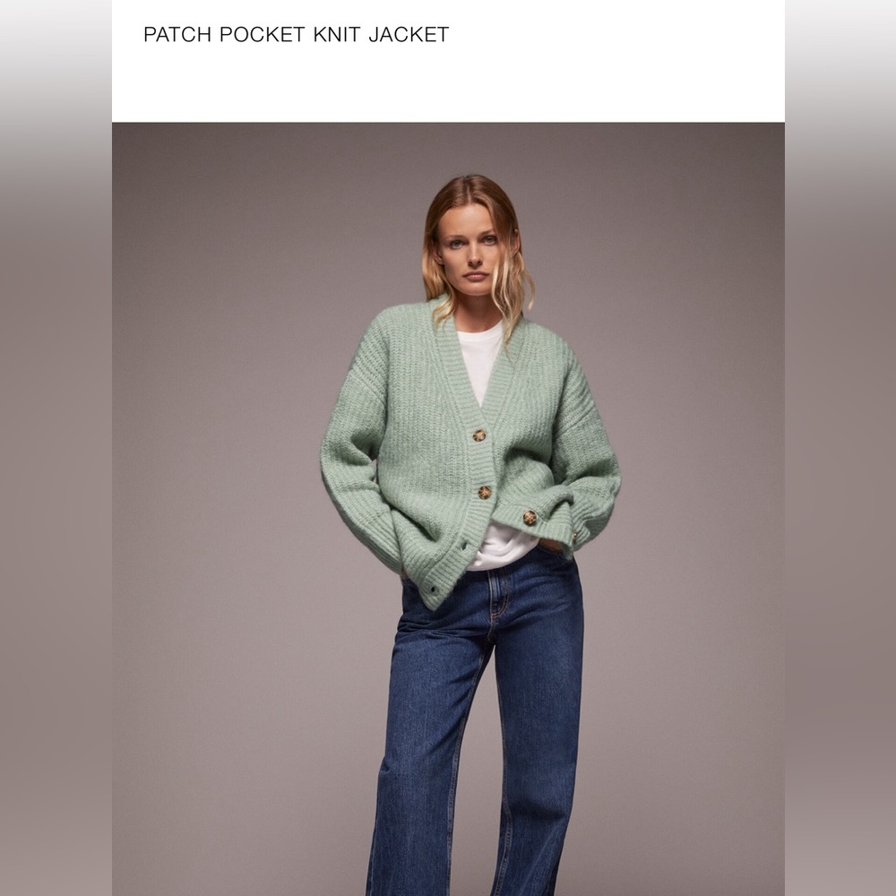 Patch Pocket Sweater - image 1